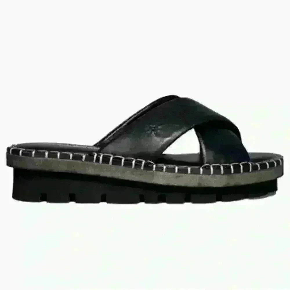 Patrizia Bonfanti Chiyo Sandal black Size 7.5 (38) - Picture 5 of 6